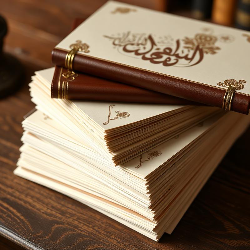 الأوراق والكراسات